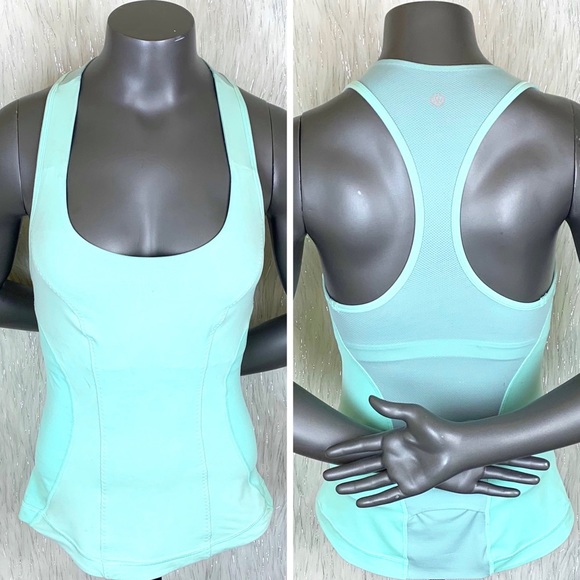 lululemon athletica Tops - Lululemon | Fresh Teal Cardio Kick Tank 4